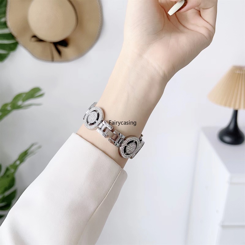 Dây Đeo Đồng Hồ Bằng Kim Loại 49mm 40mm 45 44 41 42 38mm Cho iwatch Series 8 7 SE 6 5 4 3 2 1