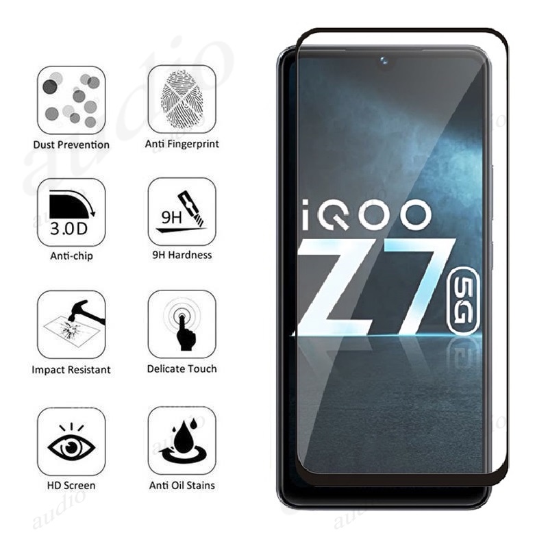 Phim Kính Cường Lực 2in1 Cho IQOO Z7 Z7x Z9 Z9x 5G 2024 Bảo Vệ Màn Hình Phim Ống Kính Máy Ảnh HD Mềm Cho IQOO Z 7 9 X iQOOZ7 iQOOZ7x iQOOZ9 iQOOZ9x 5G Bảo Vệ Màn Hình Điện Thoại
