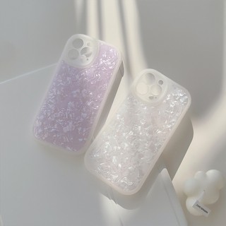 Ốp Điện Thoại Tpu Mềm Họa Tiết Vỏ Sò Cho IPhone 14 14pro Max 14plus 13 13pro 13mini 12 11 Pro Max IX XR SE2 I8 Plus