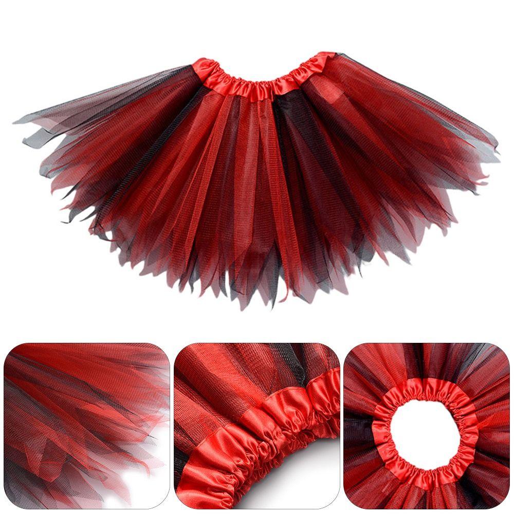 Váy Tutu YOKEY, Váy Pettiskirt khiêu vũ đầy màu sắc, Váy múa ba lê lưới cầu vồng thời trang cho bé