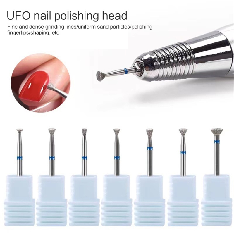 Richh Mũi Khoan Móng Tay Di Động Đính Kim Cương Giả Dùng Cho Máy Khoan Điện / Thiết Kế Móng Tay cuticle cl