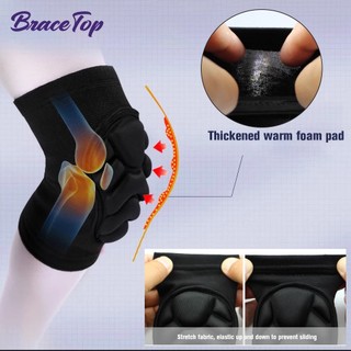 BraceTop 1 cặp bảo vệ đầu gối/khuỷu tay trẻ em cho bóng rổ, bóng đá, hỗ trợ vận động