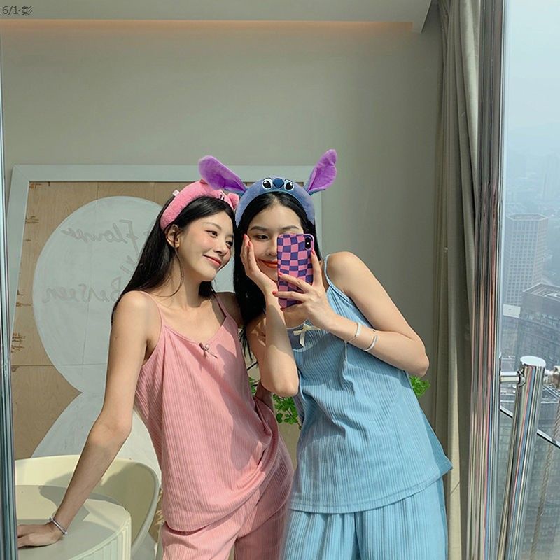 Băng Đô Quấn Tóc Hoạt Hình Stitch Dễ Thương, Sang Trọng và Cá Tính cho Cô Gái