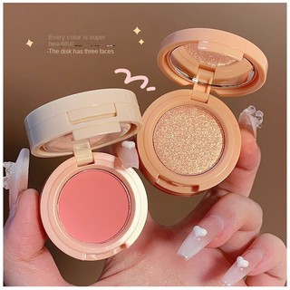 Phấn Má Hồng Bắt Sáng Ba Tầng Mềm Mịn Không Thấm Nước Và Mồ Hôi Lâu Trôi Miss Lara