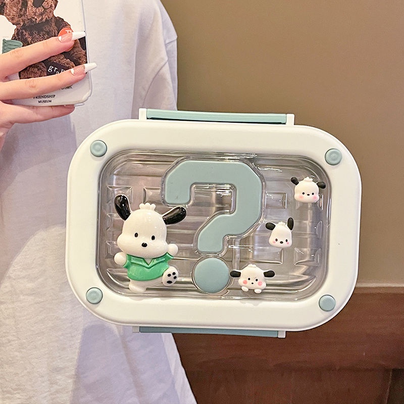 Hộp cơm Giữ Nhiệt Bằng Thép Không Gỉ 304 Họa Tiết Hoạt Hình Xinh Xắn Hộp cơm trưa inox 304  Hộp bento chó Pacha  Hộp bento hoạt hình  Hộp cơm trưa cách nhiệt  Hộp giữ nhiệt  Hộp cơm cho nhân viên văn phòng, hộp cơm cho sinh viên, hộp cơm cho sinh viên.