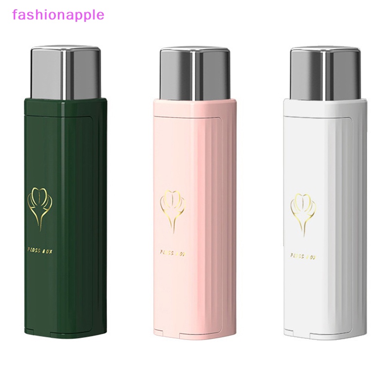 Hộp lưu trữ chỉ nha khoa tự động cầm tay thời trang với 6 chiếc chỉ nha khoa cho chỉ nha khoa vinh quang