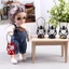 1: 12 Nhà búp bê Thu nhỏ Retro Đèn dầu hỏa Đèn lồng có tay cầm Trang trí