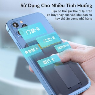 Ví Thẻ Nam Châm AhaStyle Stand Wallet Kiêm Giá Đỡ Cho iPhone 16 Pro Max