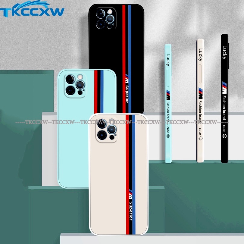 Ốp Điện Thoại Silicon Vuông Mềm In Logo Thương Hiệu Thời Trang Cho Redmi Note 12 Pro Plus Turbo 5G 12C K60 Pro K60e