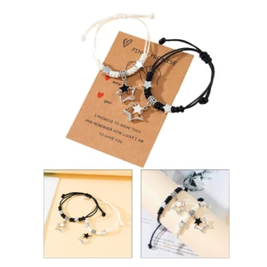 Vòng tay Mya Star Vòng tay thủ công có thẻ Dây đeo cổ tay có thể điều chỉnh dành cho nữ