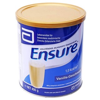 Sữa bột Ensure Đức hương vani giàu dinh dưỡng hộp 400g Extate