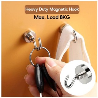 [Vận chuyển trong 24 giờ] Móc Nam Châm Đất Hiếm Móc Treo Nam Châm Nam Châm Mạnh Móc Treo Tường 1 Cái VN