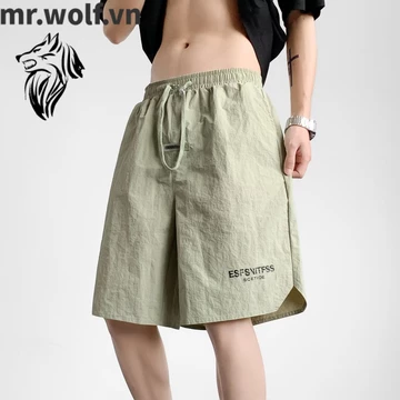 Quần short thể thao dáng rộng thời trang mùa hè trẻ trung cho nam hàn quốc simple quần short nam top quần đùi nam from rộng fashion quần short kaki nam