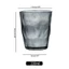 POP Shatterproof Rượu Ly Không Thể Phá Vỡ Nước Tumblers Bar Acrylic Uống Kính