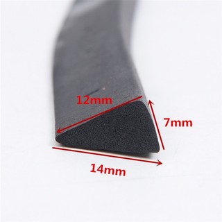 5m triangle soft strip chống thấm nước cao su chống bụi chống va đập thanh bọt xốp cách âm thiết bị dải niêm phong dải