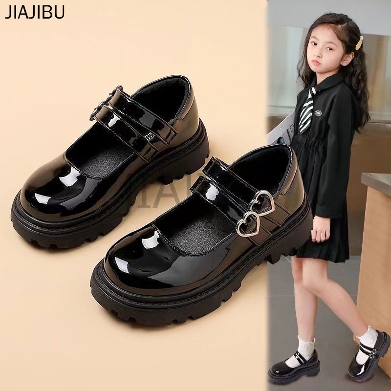 Fashion Kids Shoes Giày Công Chúa Mũi Tròn Giày đồng Phục Học Sinh Tiểu Học Giày Trẻ Em Chống Va Chạm Giày Em Bé đế Mềm Giày Mary Jane đế Bệt Thời Trang Hàn Quốc Cho Bé Gái Fashion Kids Shoes Cute Children's Doll Shoes Non-slip Round Toe Baby Shoes