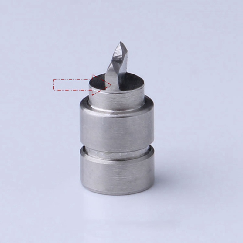 Bánh xe câu cá bán nguyệt bằng kim loại Nửa mặt trăng Thích hợp cho bánh xe thả nước Abu BMAX SMAX PMAX Revo