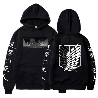 Áo Hoodie In Hình Levi Ackerman Attack On Titan