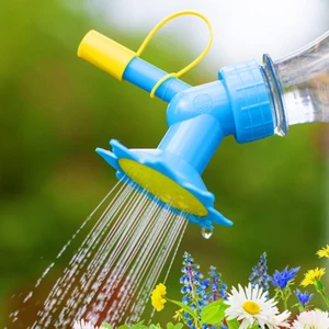 Đầu Vòi Tưới Cây Gắn Chai Nước, 2 Chế độ Tưới Tiện Lợi - Dụng Cụ Tưới Cây Cảnh