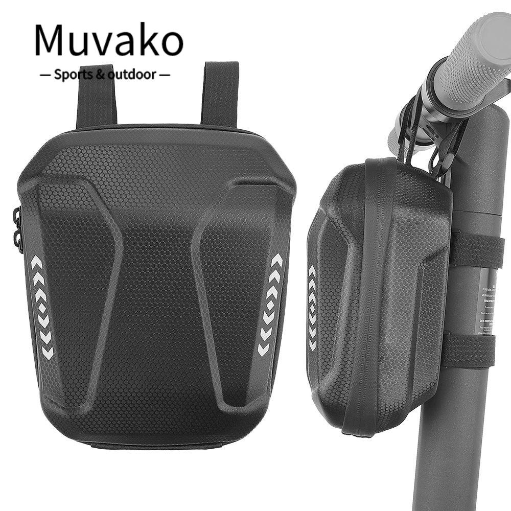 Muvako Túi đựng đồ  vỏ cứng treo ghi đông xe đạp