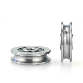 Ròng Rọc 6 * 29.3 * 8mm Bằng Thép Không Gỉ Chống Thấm Nước Không Gỉ Loại U SUS304