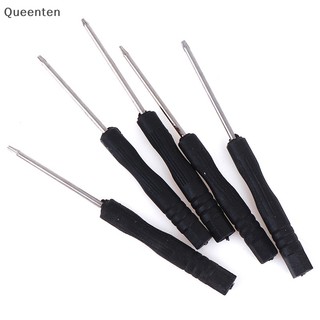 Queenten 5x screwdriver set t2 + t3 + t4 + t5 + t6 repair tool fit mobile phones qt