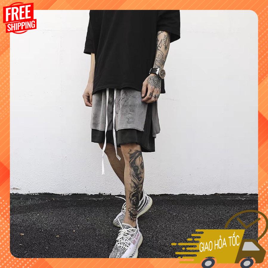 Quần Short Player Nhung - Giá sỉ Unisex