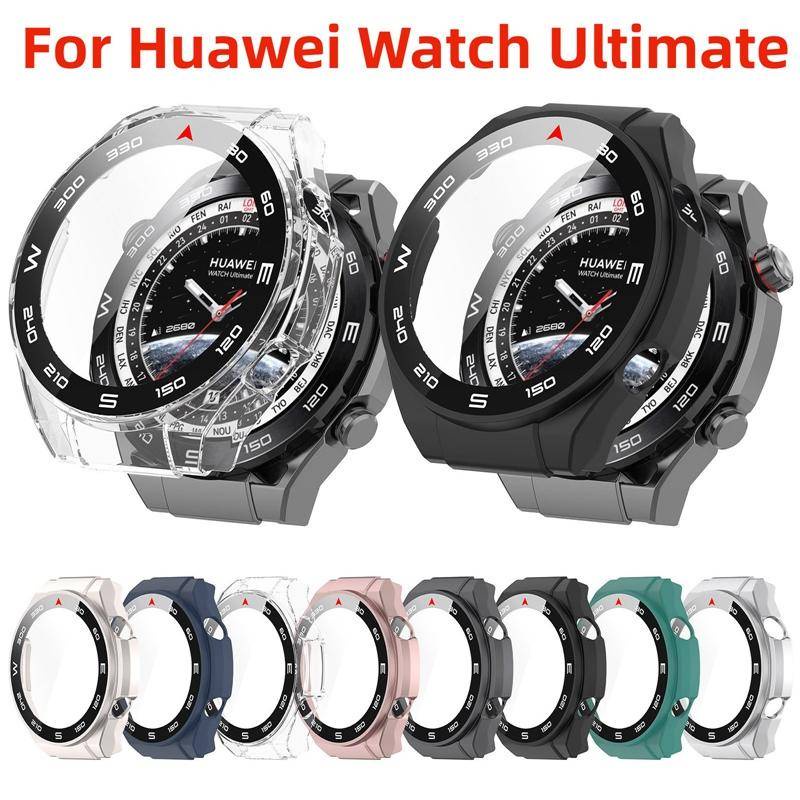 Dành Cho Huawei Watch Ultimate Bảo Vệ PC Vỏ Kính Đồng Hồ Thông Minh Bảo Vệ Màn Hình Ốp Lưng Vỏ
