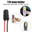 1pc t10 w5w 147 ổ cắm bóng đèn nêm ô tô / bộ chuyển đổi đầu nối dây mở rộng / đế giữ bóng đèn led / bộ phận chiếu sáng thuyền xe tải ô tô