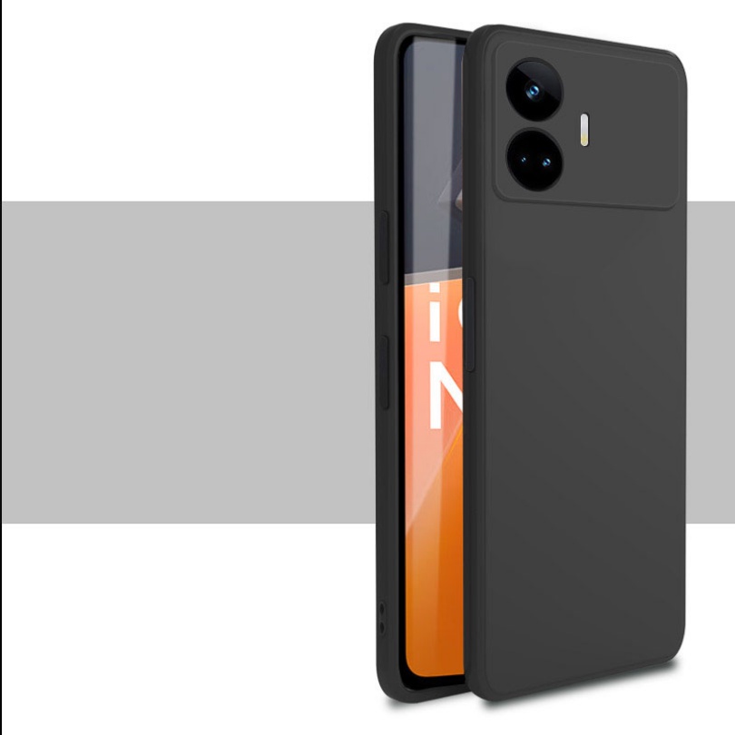 Ốp Điện Thoại TPU Dẻo Vuông Màu Kẹo Ngọt Tươi Tắn Đơn Giản Cho Realme GT Neo 5 SE Narzo N55 10 Pro +