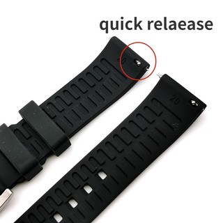 Dây Đeo Đồng Hồ Bằng Silicon Mềm Tháo Lắp Nhanh 18 / 19 / 20 / 21 / 22 / 24mm