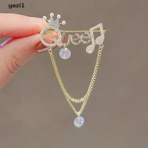 Trâm cài chữ kim cương giả dành cho nữ Phụ kiện thời trang Hijab Pin Jewelry Boutique