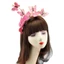 Woke Bướm Fascinator Mũ 3d Bướm Đầu Bướm Mũ Đảng Mũ Bướm HairBand Bướm Tóc Hoo
