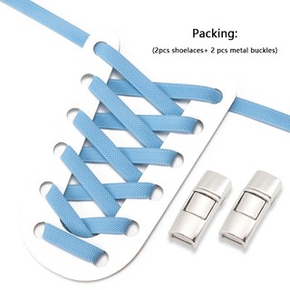 Mới Chạy Dây Giày Không Dây Buộc Flat Co Giãn Ren Cho Bóng Rổ Không Dây Buộc Dây Giày Báo Chí Khóa Giày Dây Kẹp Cho Trẻ Em Người Lớn