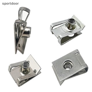 Set 10 Kẹp Chữ U Bằng Thép Không Gỉ M6 M5 M4 M8 8mm 5mm 6mm 4mm Cho Xe Máy / Xe Hơi ATV