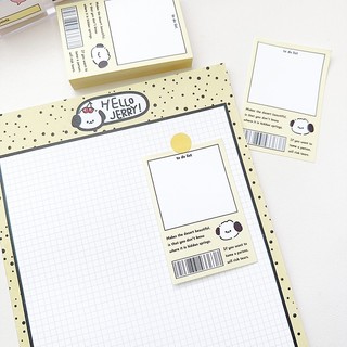 Giấy note ghi chú mini Cute Jelly 100 tờ siêu dễ thương Nhà Kawaii