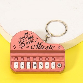 Đồ Chơi Móc Khóa Mini Piano Có Đèn