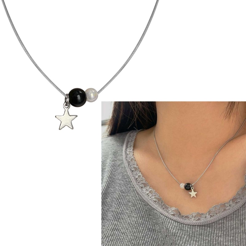 Dây chuyền ngôi sao năm cánh xương đòn ngọt mát - Tuyên bố trang sức