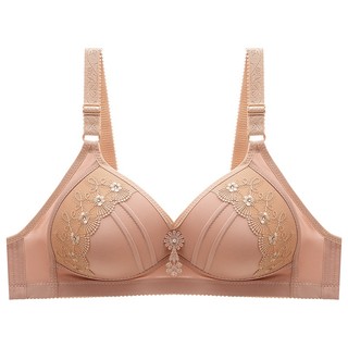 Áo Ngực Mỏng Không Gọng Cúp Lớn Thêu Họa Tiết luyoo34