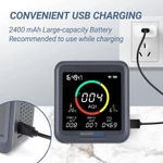 Máy Đo Chất Lượng Không Khí Trong Nhà INKBIRD PTH-9A 6 Trong 1 Khử Trùng CO2 PM2.5 AQI Với Chuông Báo Cho Phòng Tăng Trưởng — ảnh 7