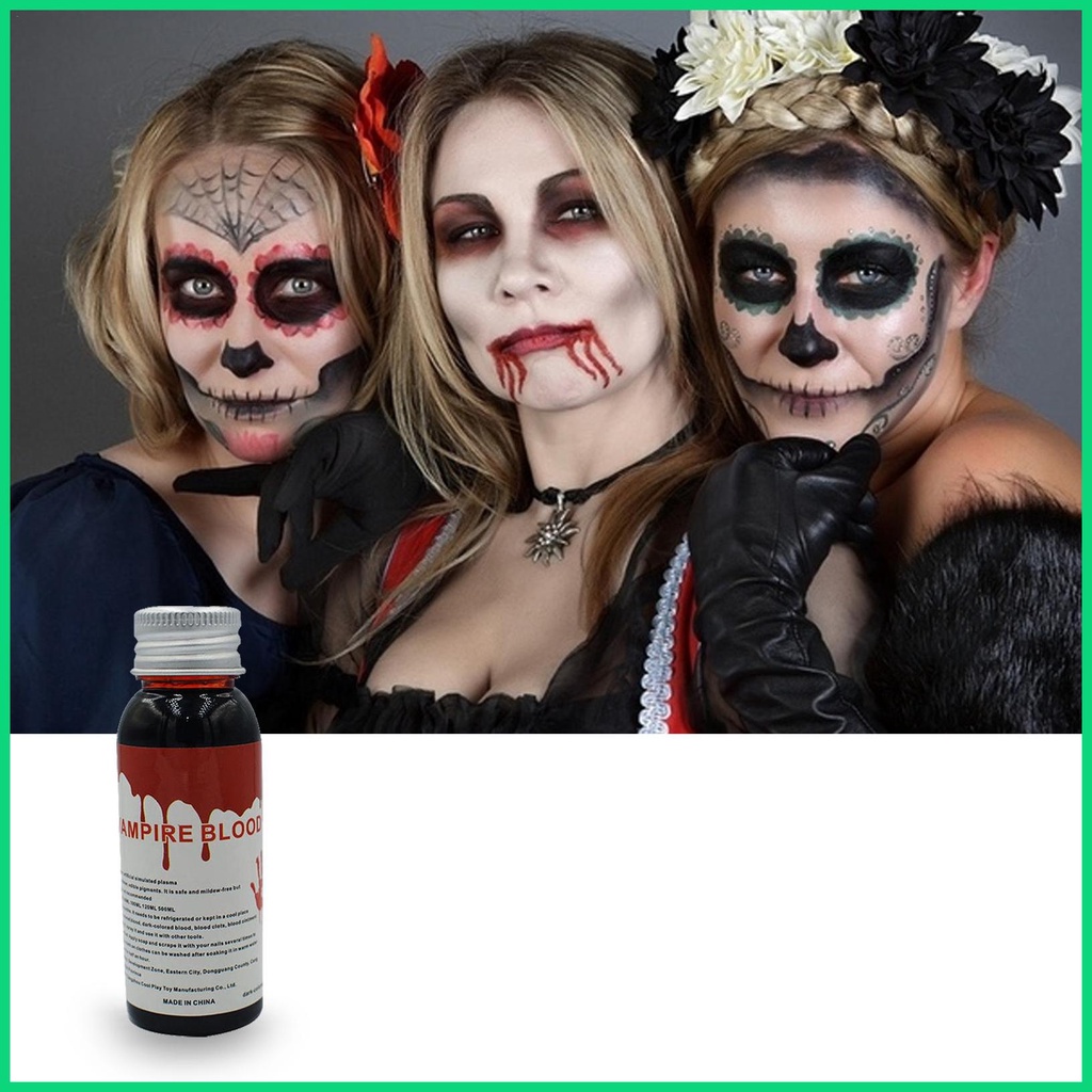 Dung Dịch Máu Giả 30 / 60ml Hóa Trang Halloween