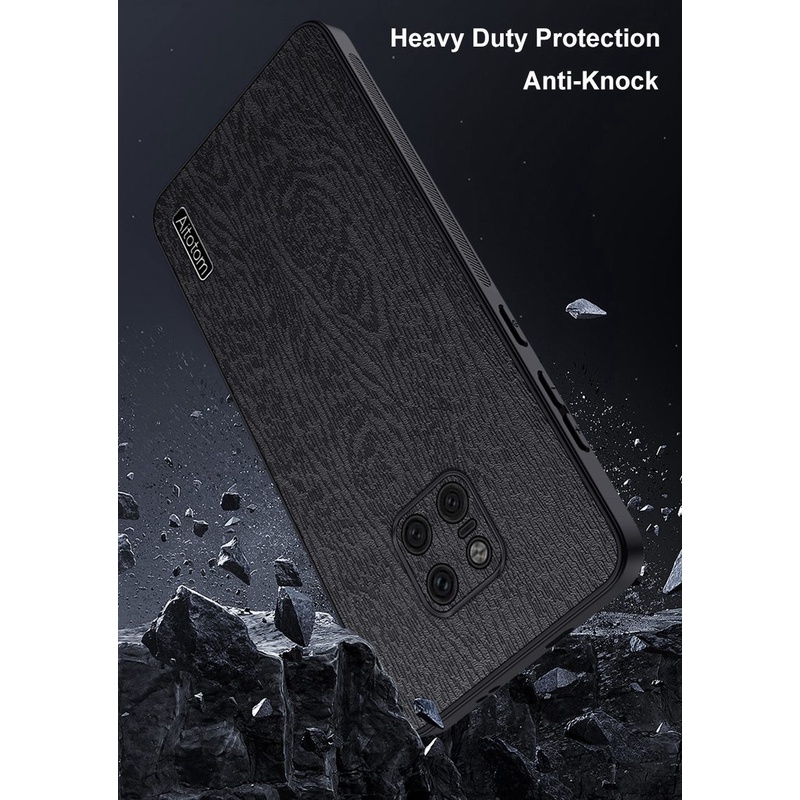 Bao Da Điện Thoại Họa Tiết Vân Gỗ Bảo Vệ Cho huawei mate 20 / mate 20 pro Ốp