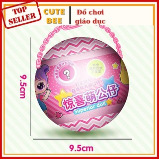 Trứng búp bê LOL Surprise, đồ chơi bé gái búp bê LOL kèm phụ kiện quần áo giày dép không trùng lặp CUTEBEE