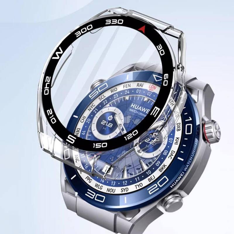 Dành Cho Huawei Watch Ultimate Bảo Vệ PC Vỏ Kính Đồng Hồ Thông Minh Bảo Vệ Màn Hình Ốp Lưng Vỏ