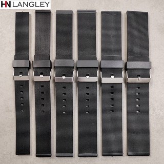 Dây Đeo Nhựa PVC 16mm 18mm 20mm 22mm 24mm 26mm Thông Dụng Cho Đồng Hồ Thông Minh