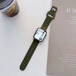 Dây Đeo Silicone 19 Màu Cho Đồng Hồ Thông Minh Apple Watch Ultra 49mm 44mm 45mm 41mm 40mm 42mm 38mm