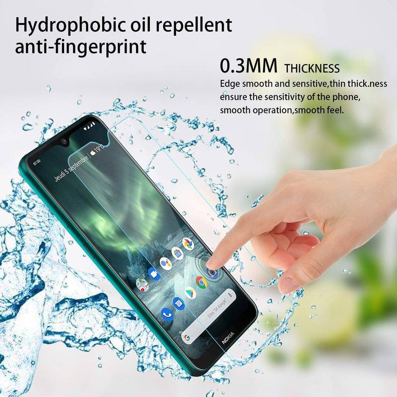 Bảo Vệ Màn Hình Cho Nokia C12 Pro C21 C20 C01 C1 G11 3.1 5.1 Plus Kính Cường Lực Cho Nokia C100 C32 C31 C30 G60 G50 G400 G300 G22 G21 G11 G21 G10 G20 X5 X3 X100 X10 X20 XR20