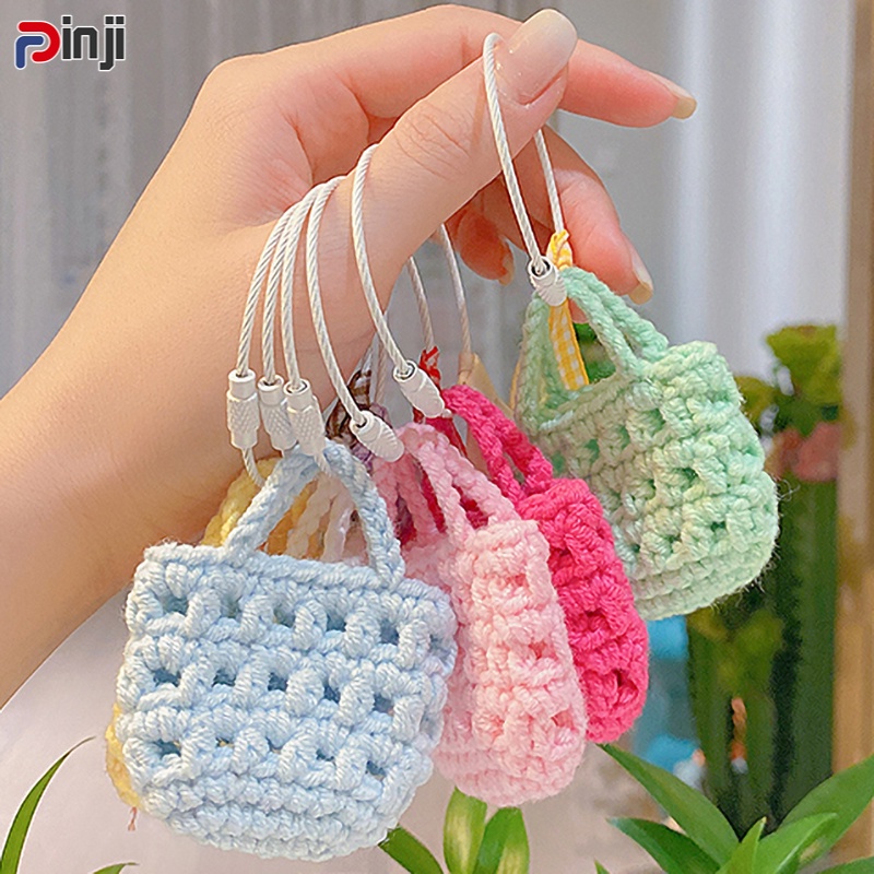 Túi Đựng Tai Nghe Đan Len Thủ Công Mini Đa Năng | Shopee Việt Nam