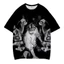 Jujutsu Kaisen Anime Áo Thun Nữ Tay Ngắn Top Unisex Cosplay Gojo Satoru Tee Thời Trang 3D Áo Sơ Mi Plus Kích Thước