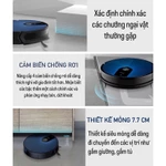 Robot Hút Bụi Lau Nhà KAW Chính Hãng–Lực hút 3200Pa,UV Diệt Khuẩn, Diện Tích Làm Sạch 200m²,App Điều Khiển-Bảo hành 3năm — ảnh 3